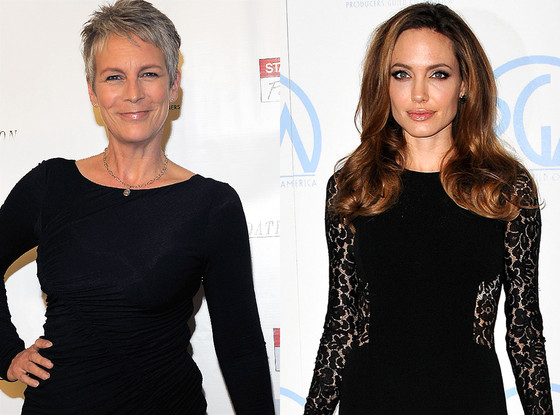 Jamie Lee Curtis, Angelina Jolie Jamie Lee Curtis, Angelina Jolie